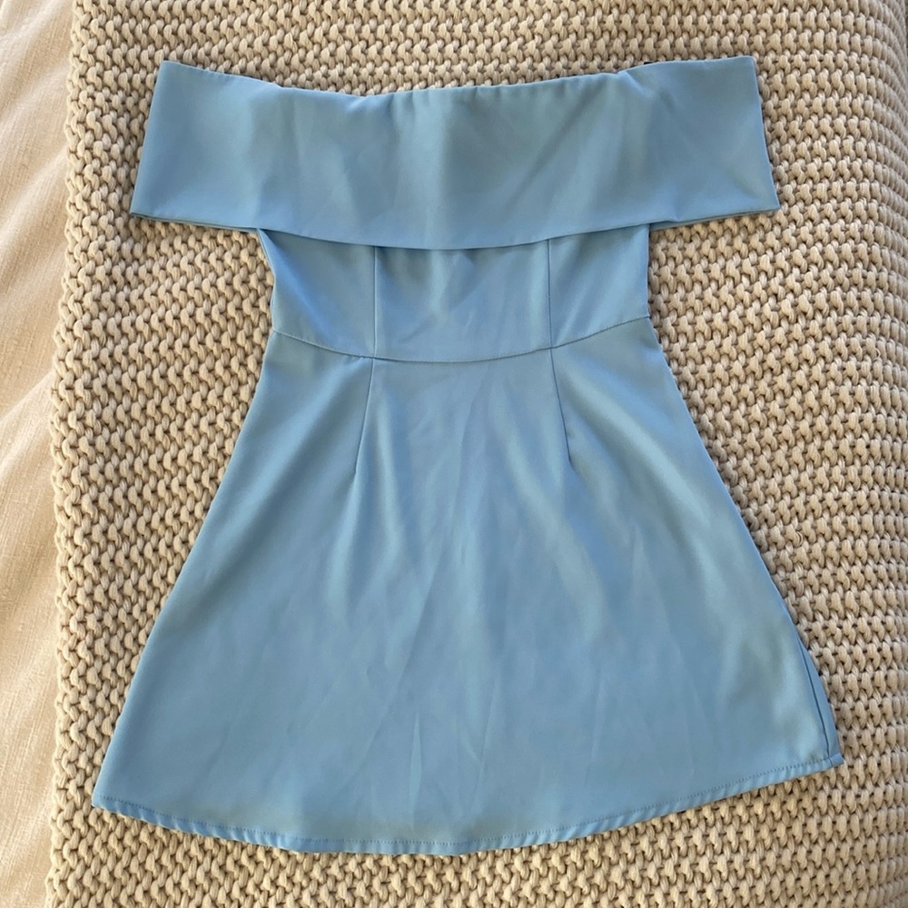 Superdown Blue Mini Dress